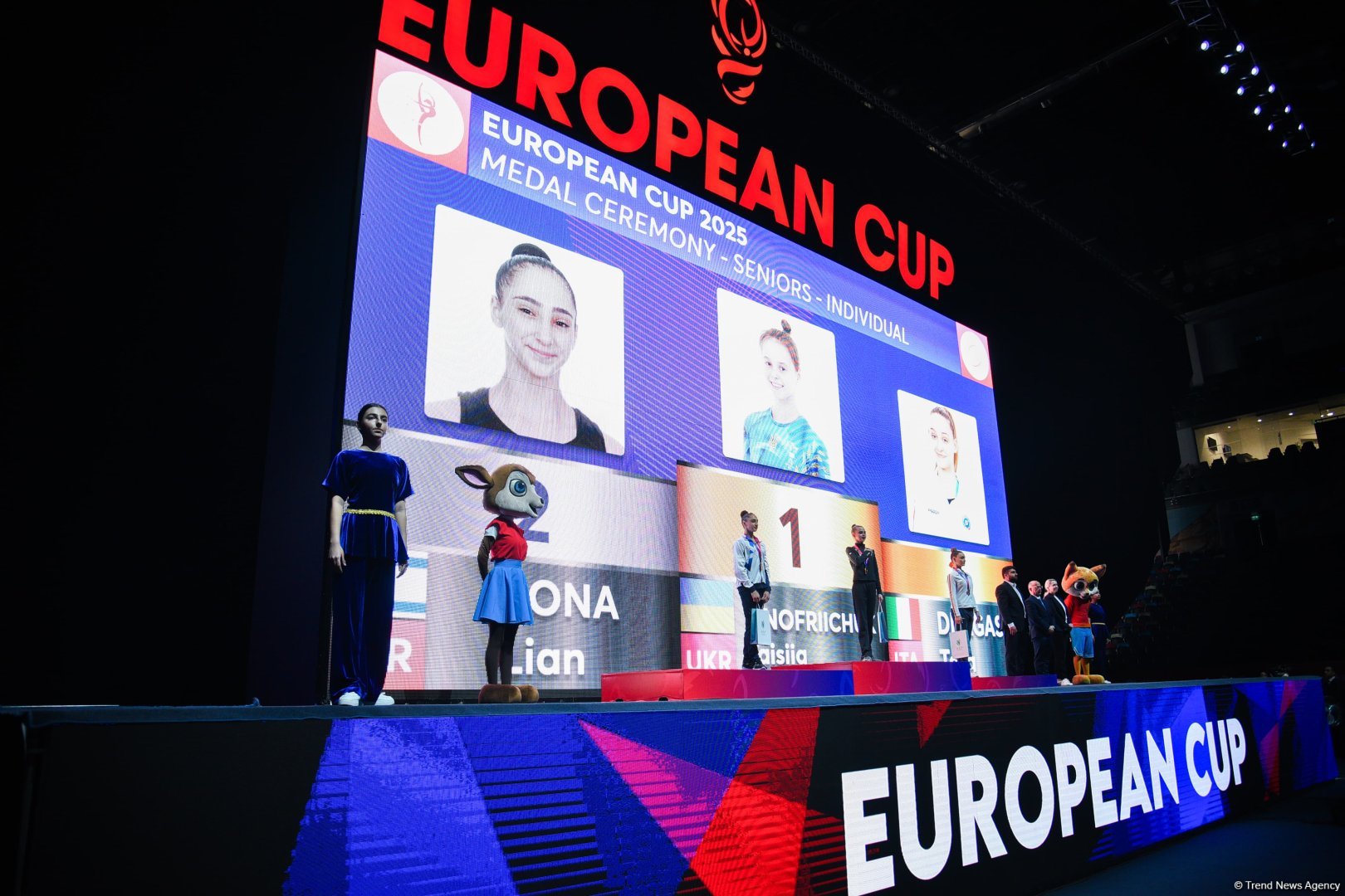 Ukrainian Gymnast sweeps three golds at European Cup in Azerbaijan's Baku (PHOTO)