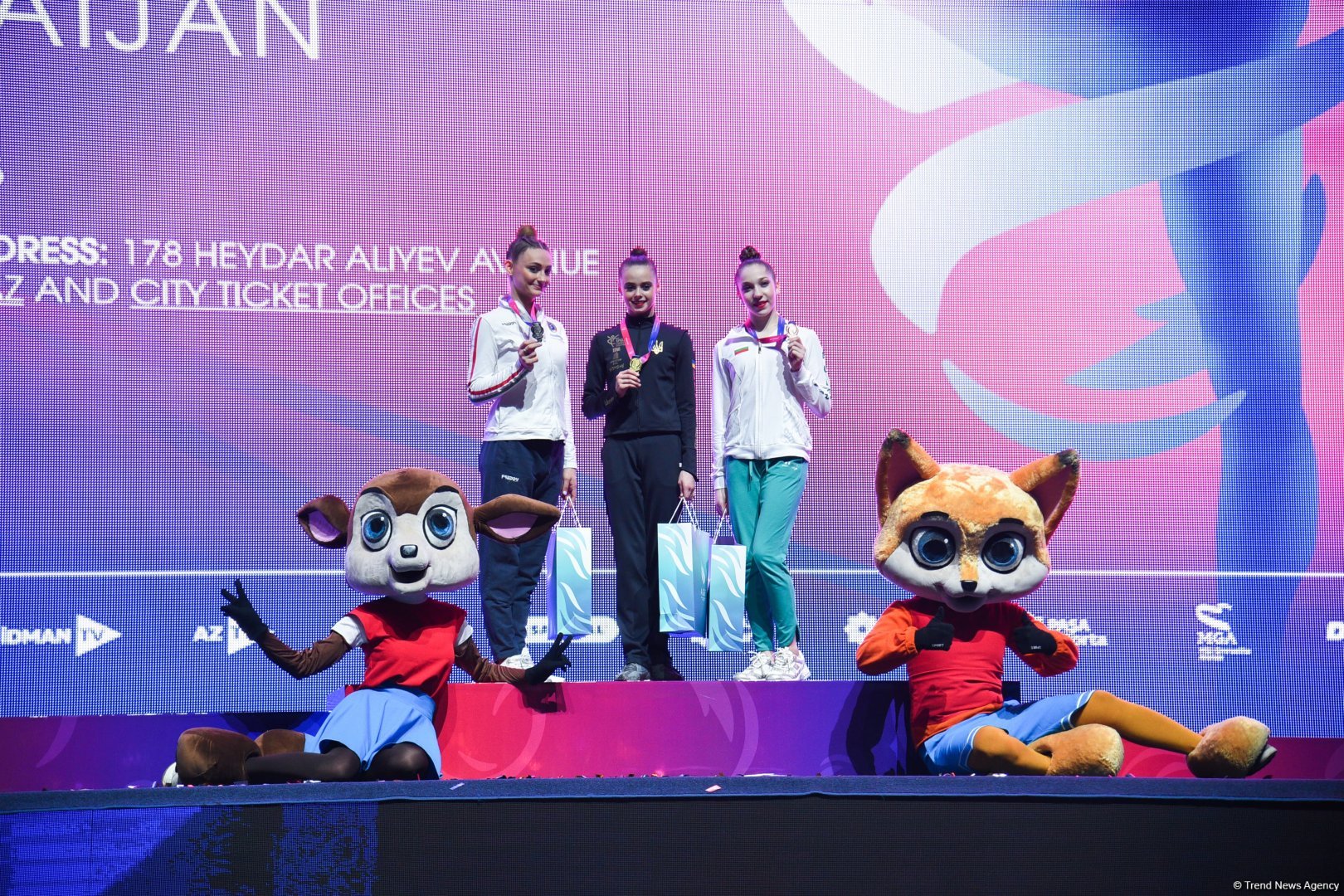 Ukrainian Gymnast sweeps three golds at European Cup in Azerbaijan's Baku (PHOTO)