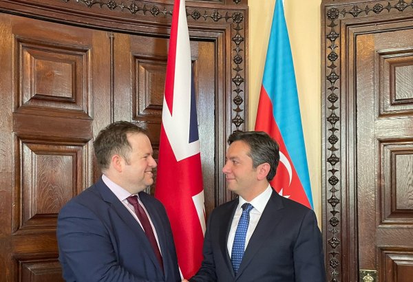 Deputy FM of Azerbaijan holds strategic dialogue in London