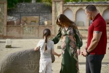 Vice President of Heydar Aliyev Foundation Leyla Aliyeva and Head of Baku Media Center Arzu Aliyeva visit Nakhchivan (PHOTO)