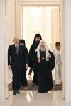 President Ilham Aliyev, First Lady Mehriban Aliyeva meet Patriarch of Moscow and All Rus' Kirill (PHOTO/VIDEO)