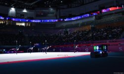 Third day of European Rhythmic Gymnastics Cup kicks off in Azerbaijan's Baku (PHOTO)