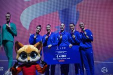 Azerbaijani team wins bronze medal at European Rhythmic Gymnastics Cup (PHOTO)