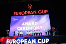 Winners of third day of the European Cup in Rhythmic Gymnastics in Baku awarded (PHOTO)