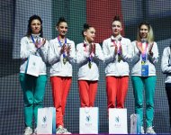 Winners of third day of the European Cup in Rhythmic Gymnastics in Baku awarded (PHOTO)