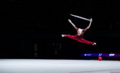 Winners of third day of the European Cup in Rhythmic Gymnastics in Baku awarded (PHOTO)
