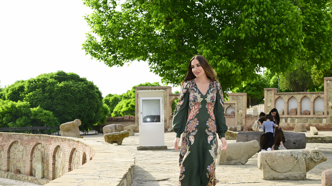 Vice President of Heydar Aliyev Foundation Leyla Aliyeva and Head of Baku Media Center Arzu Aliyeva visit Nakhchivan (PHOTO)