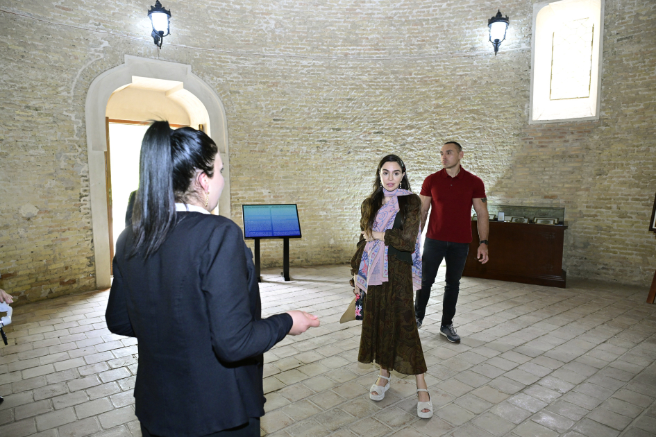 Vice President of Heydar Aliyev Foundation Leyla Aliyeva and Head of Baku Media Center Arzu Aliyeva visit Nakhchivan (PHOTO)