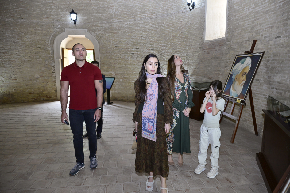 Vice President of Heydar Aliyev Foundation Leyla Aliyeva and Head of Baku Media Center Arzu Aliyeva visit Nakhchivan (PHOTO)