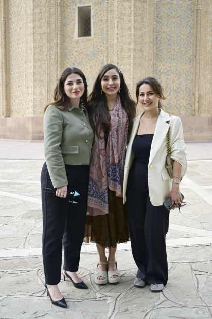 Vice President of Heydar Aliyev Foundation Leyla Aliyeva and Head of Baku Media Center Arzu Aliyeva visit Nakhchivan (PHOTO)