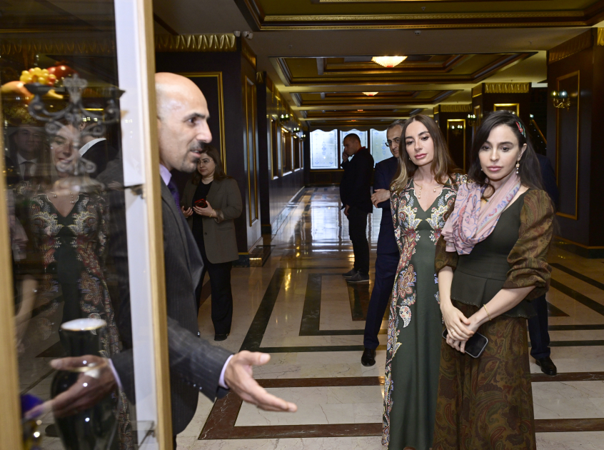 Vice President of Heydar Aliyev Foundation Leyla Aliyeva and Head of Baku Media Center Arzu Aliyeva visit Nakhchivan (PHOTO)