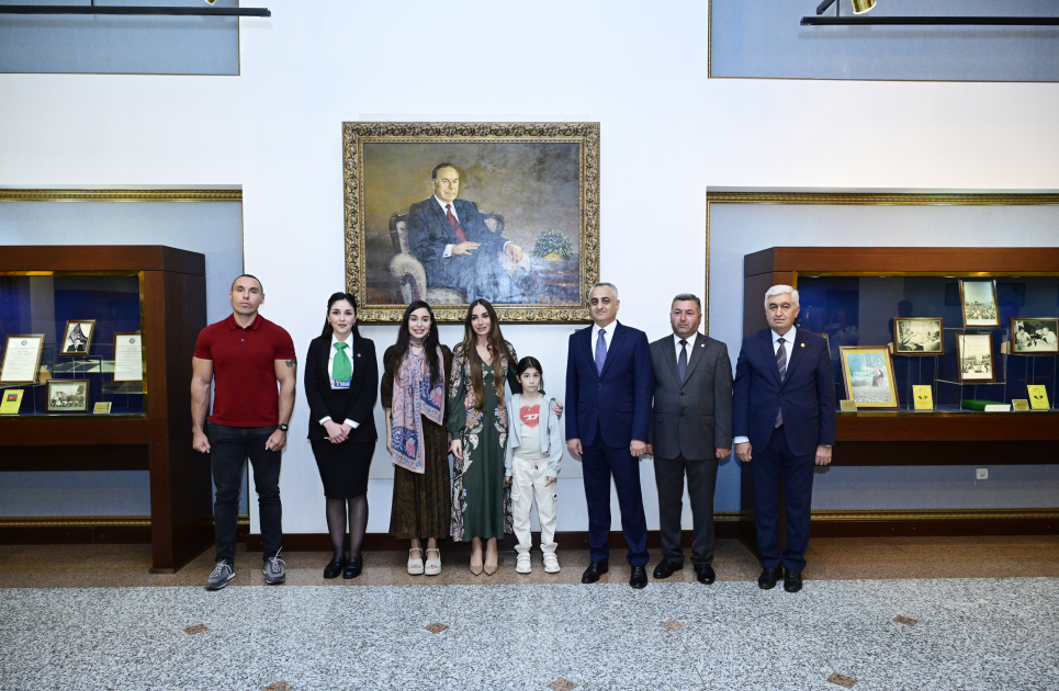 Vice President of Heydar Aliyev Foundation Leyla Aliyeva and Head of Baku Media Center Arzu Aliyeva visit Nakhchivan (PHOTO)