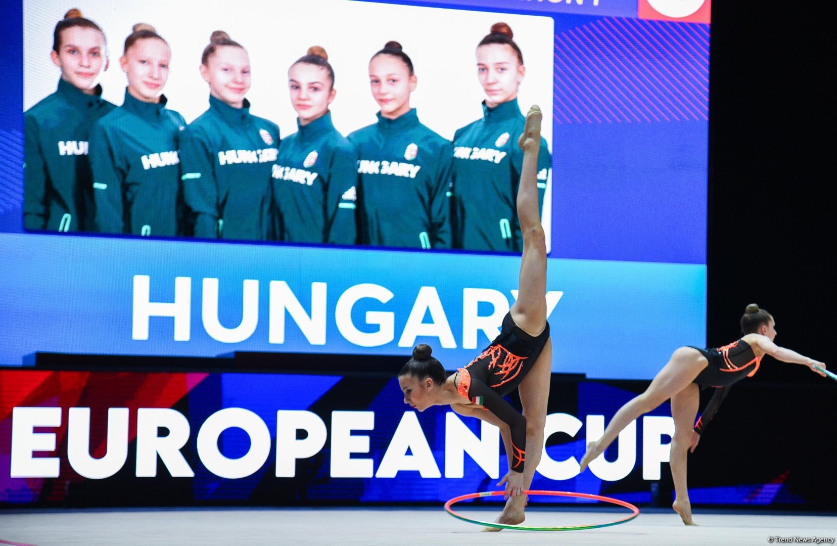 Third day of European Rhythmic Gymnastics Cup kicks off in Azerbaijan's Baku (PHOTO)