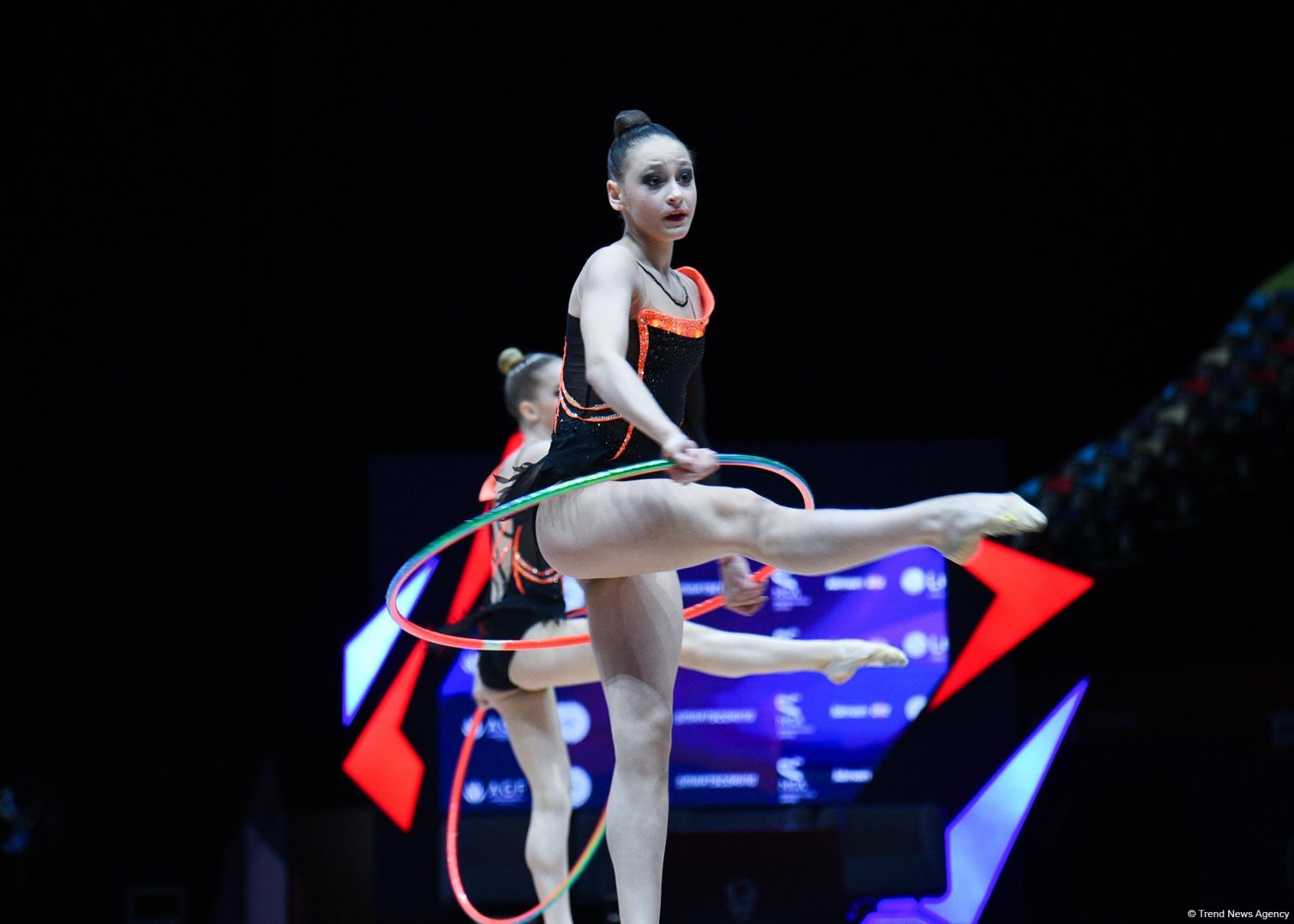 Third day of European Rhythmic Gymnastics Cup kicks off in Azerbaijan's Baku (PHOTO)