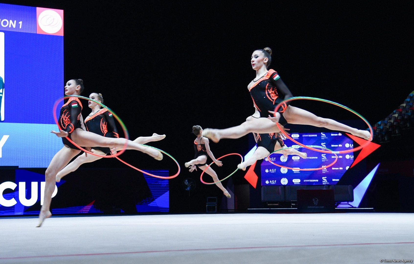Third day of European Rhythmic Gymnastics Cup kicks off in Azerbaijan's Baku (PHOTO)
