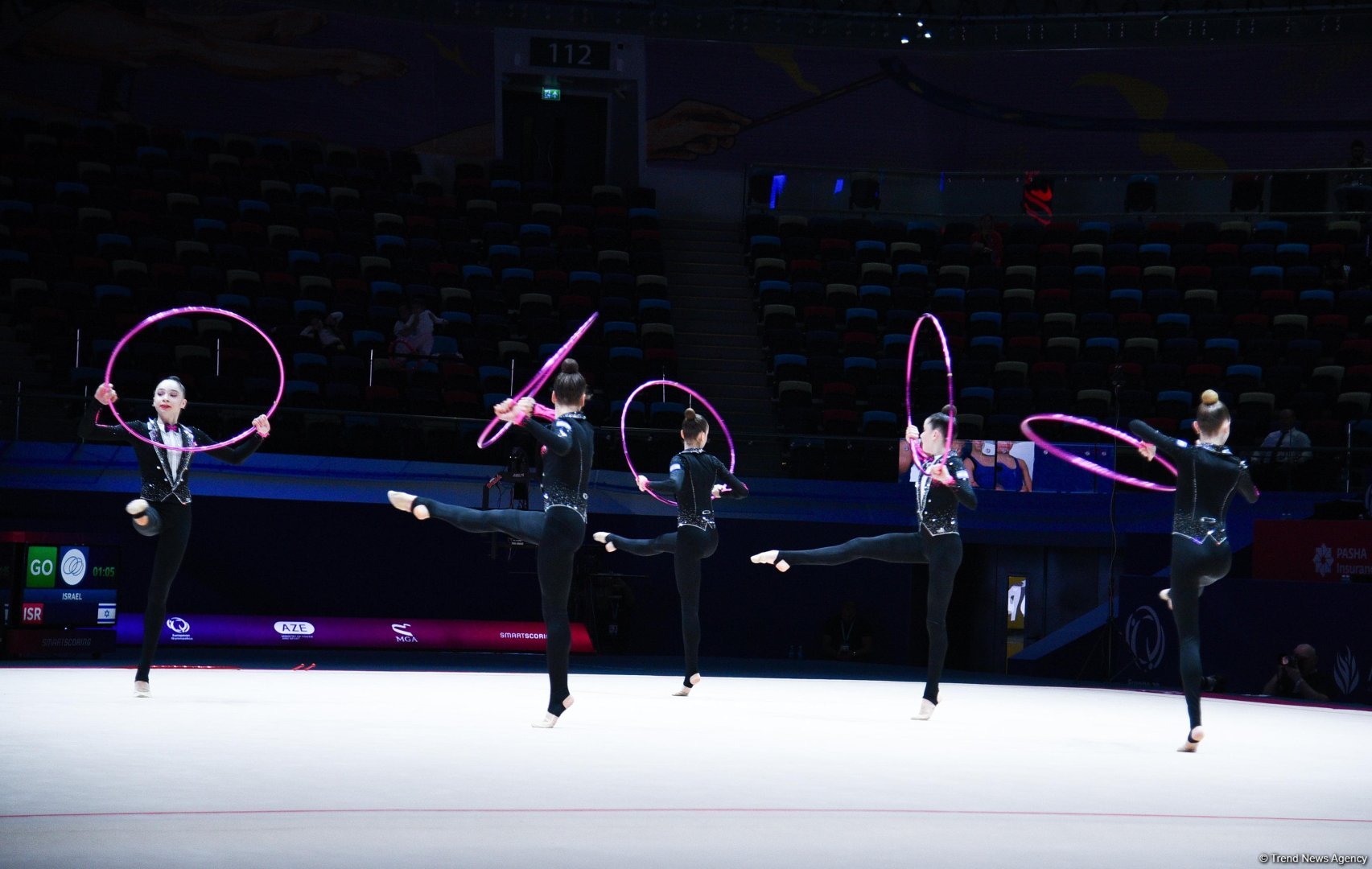 Third day of European Rhythmic Gymnastics Cup kicks off in Azerbaijan's Baku (PHOTO)