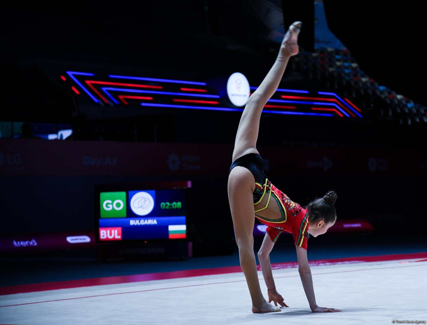 Third day of European Rhythmic Gymnastics Cup kicks off in Azerbaijan's Baku (PHOTO)