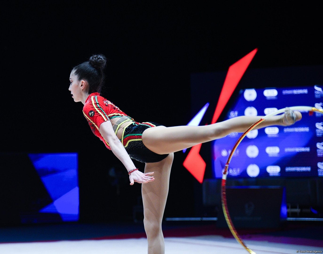 Third day of European Rhythmic Gymnastics Cup kicks off in Azerbaijan's Baku (PHOTO)