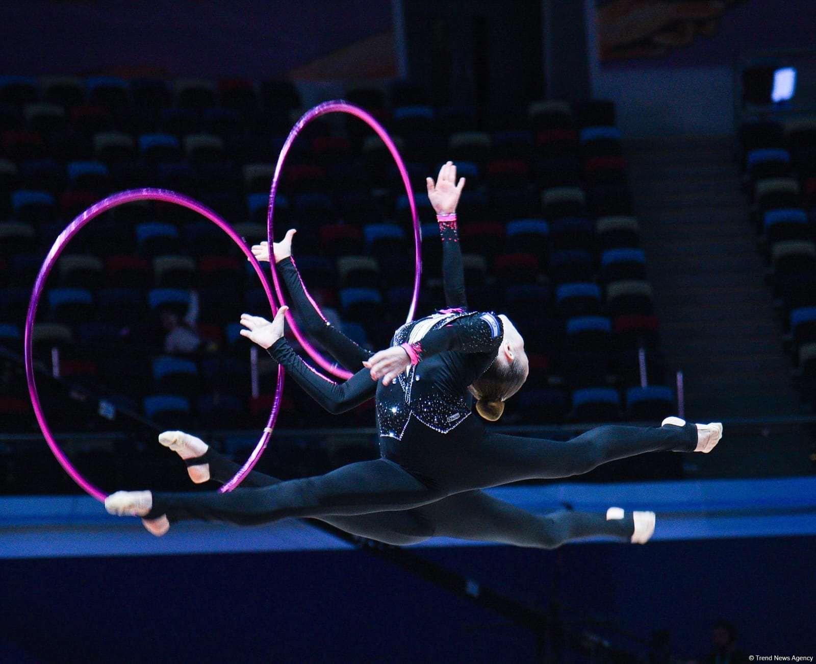 Third day of European Rhythmic Gymnastics Cup kicks off in Azerbaijan's Baku (PHOTO)
