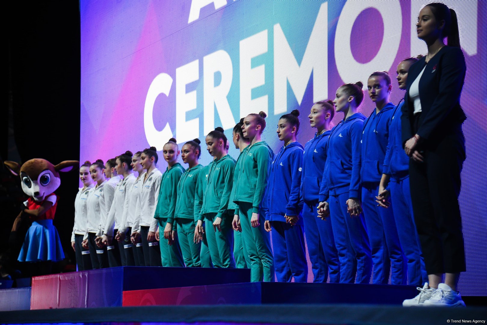 Azerbaijani team wins bronze medal at European Rhythmic Gymnastics Cup (PHOTO)