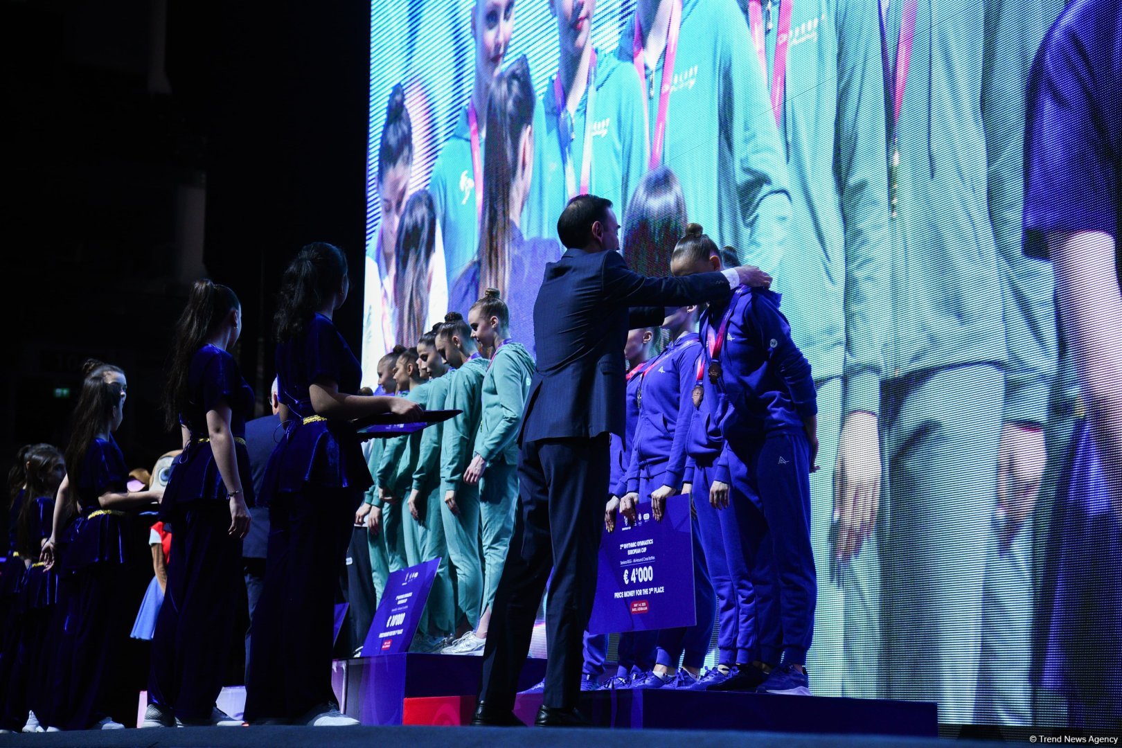 Azerbaijani team wins bronze medal at European Rhythmic Gymnastics Cup (PHOTO)