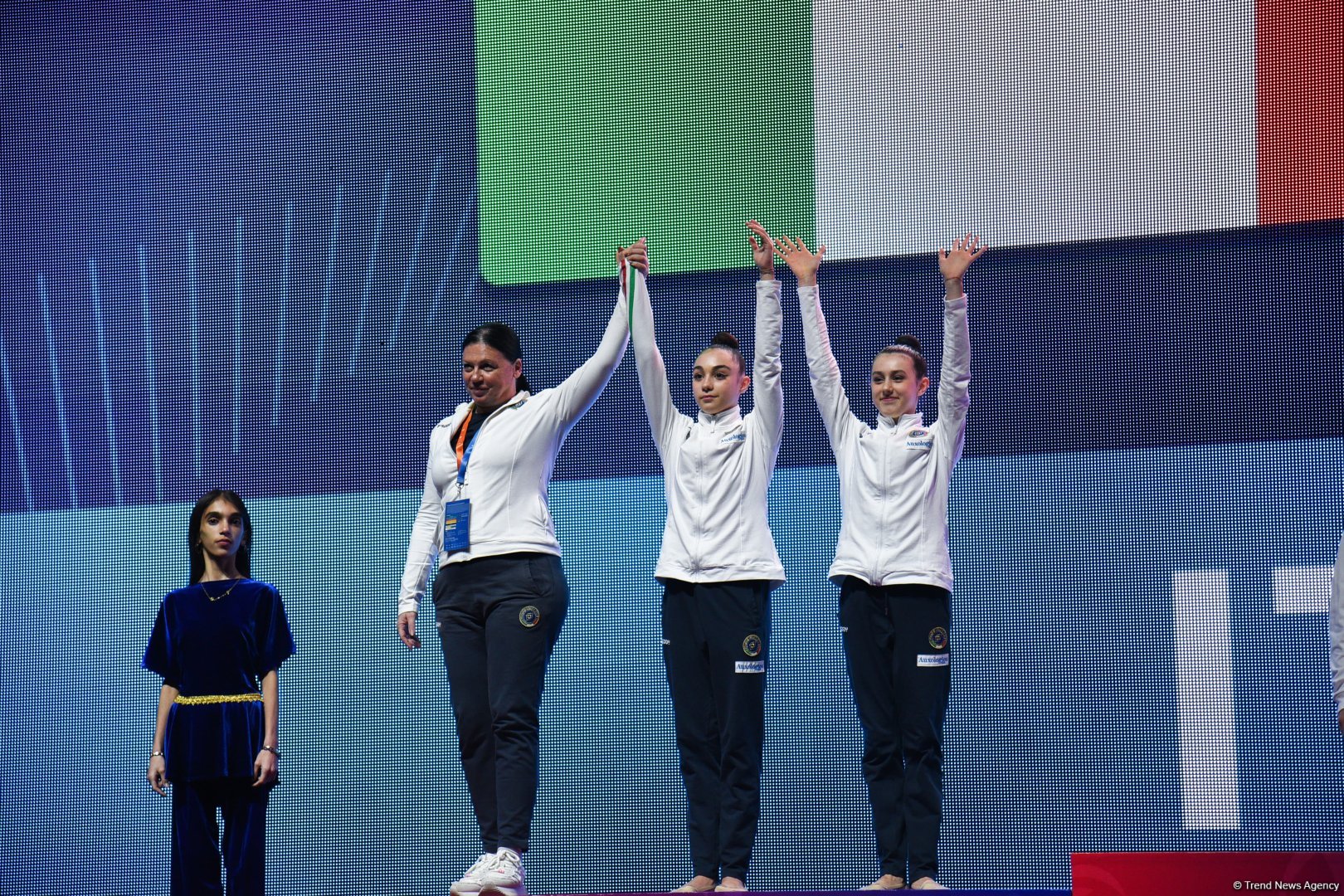 Winners of third day of the European Cup in Rhythmic Gymnastics in Baku awarded (PHOTO)