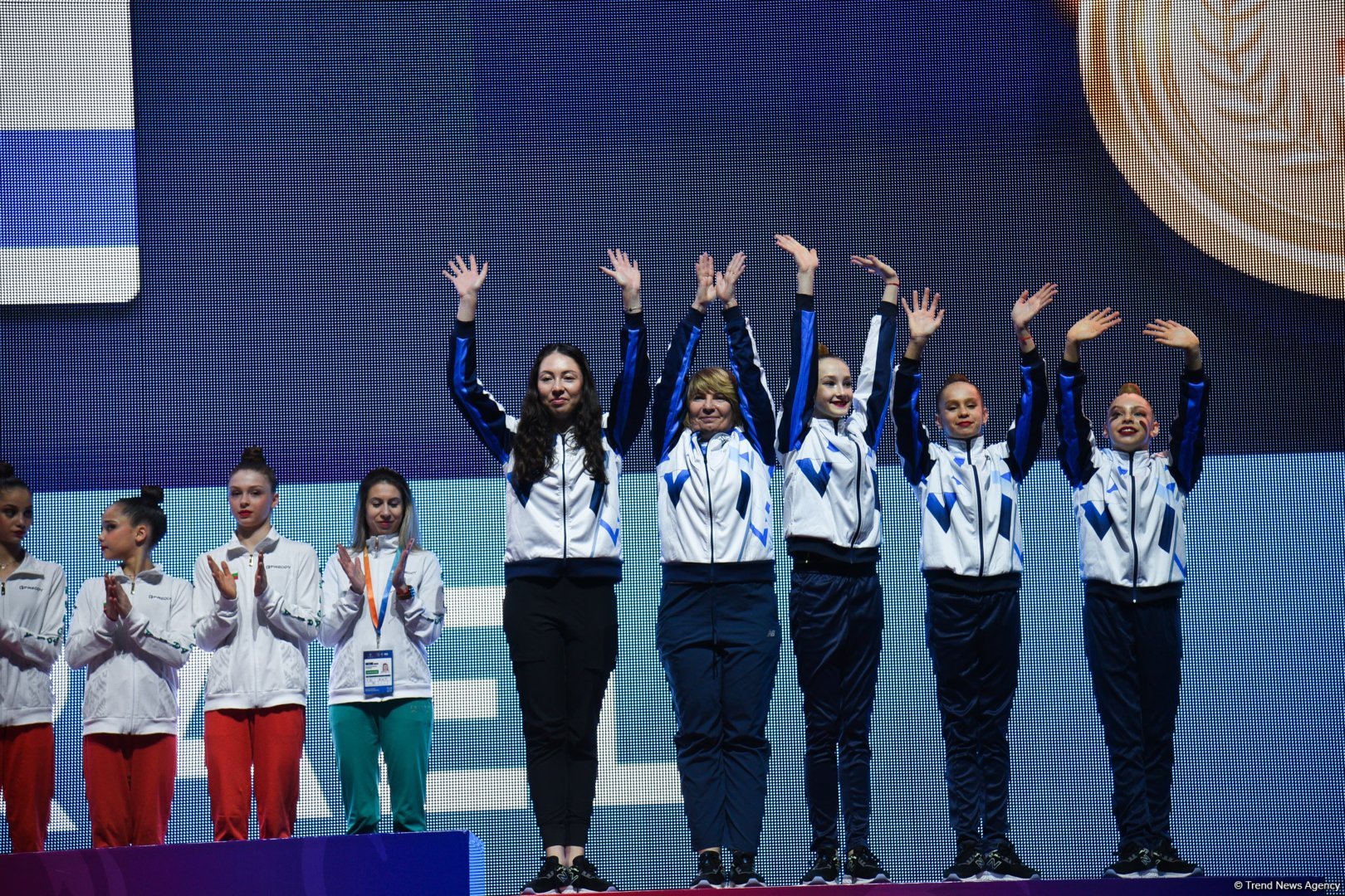 Winners of third day of the European Cup in Rhythmic Gymnastics in Baku awarded (PHOTO)