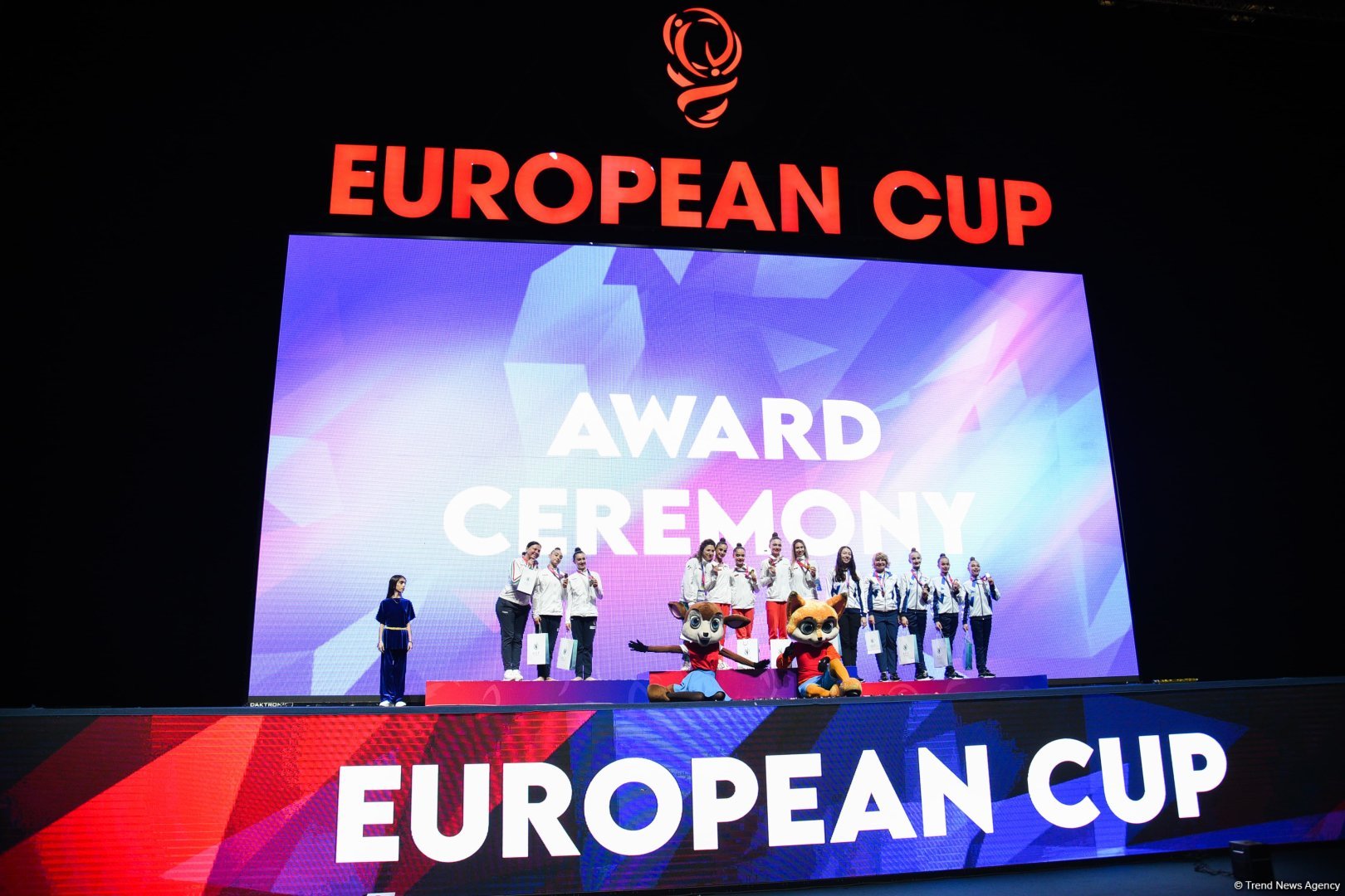 Winners of third day of the European Cup in Rhythmic Gymnastics in Baku awarded (PHOTO)