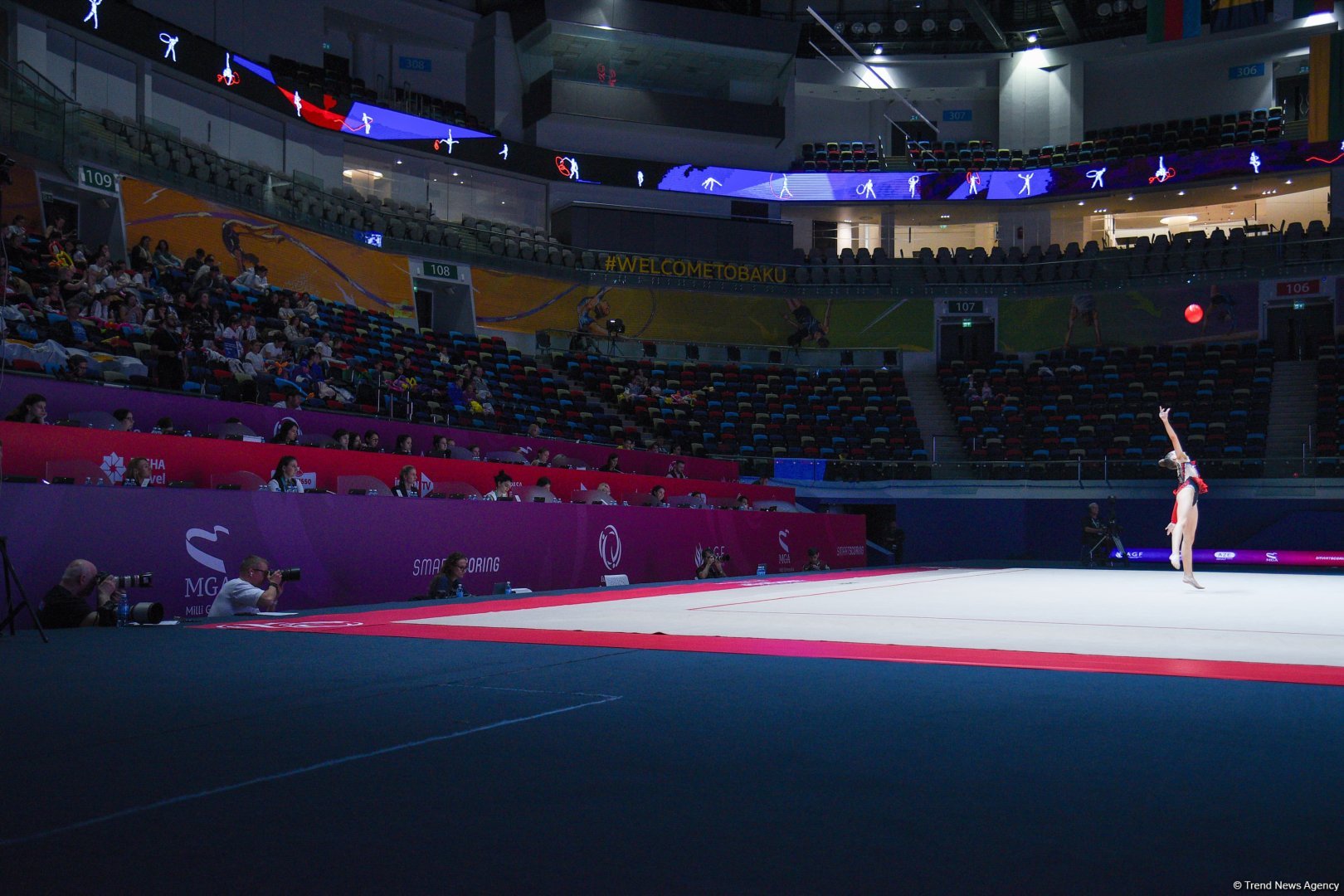 Winners of third day of the European Cup in Rhythmic Gymnastics in Baku awarded (PHOTO)