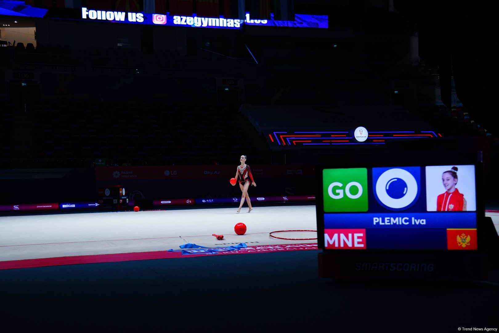 Winners of third day of the European Cup in Rhythmic Gymnastics in Baku awarded (PHOTO)