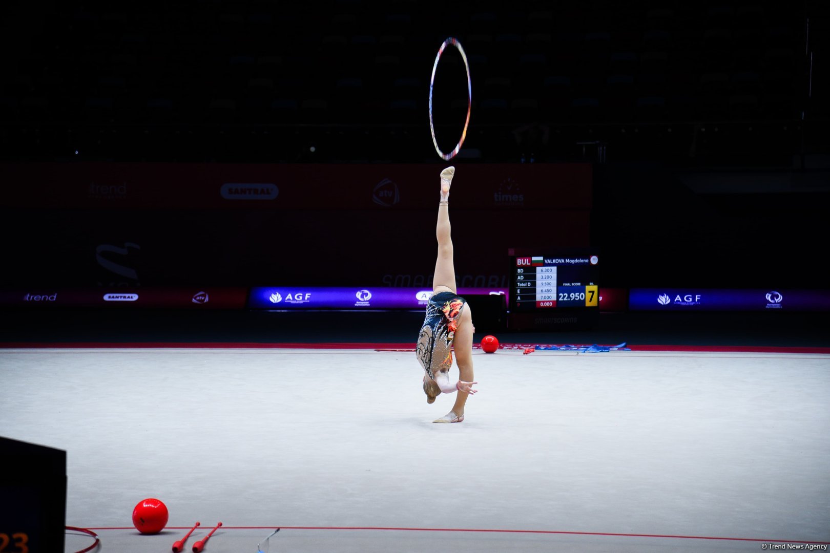 Winners of third day of the European Cup in Rhythmic Gymnastics in Baku awarded (PHOTO)