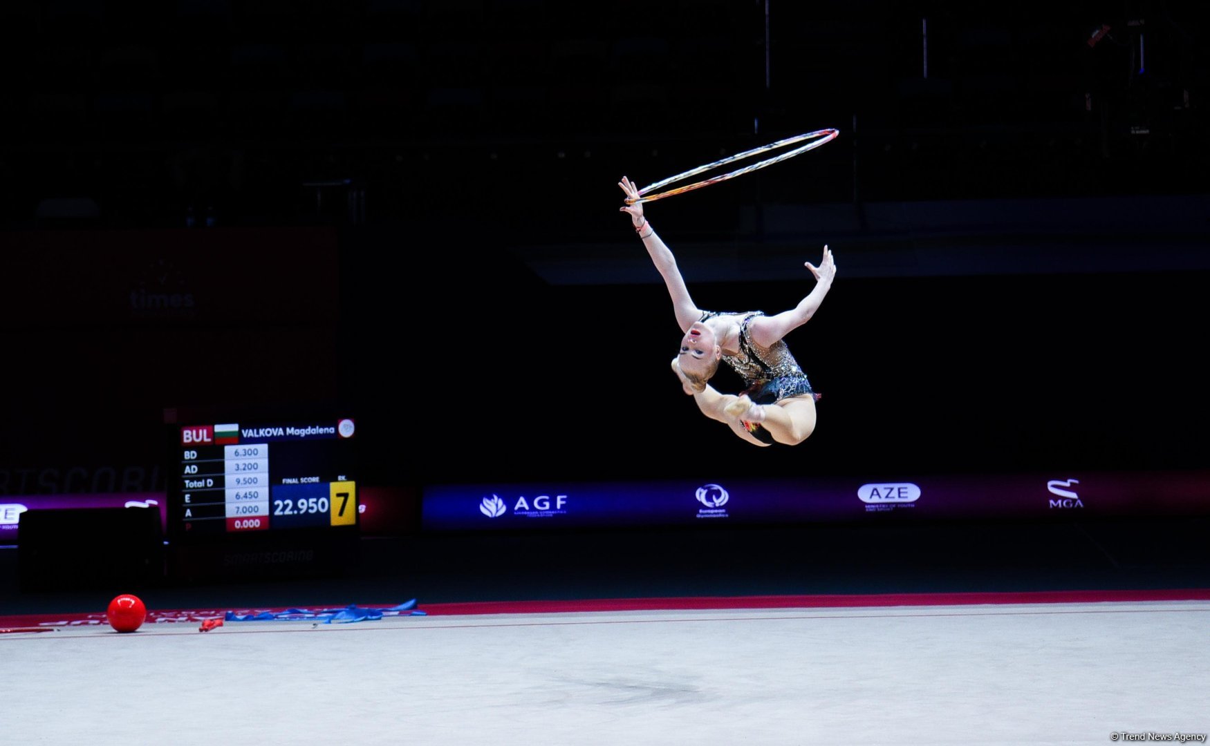 Winners of third day of the European Cup in Rhythmic Gymnastics in Baku awarded (PHOTO)