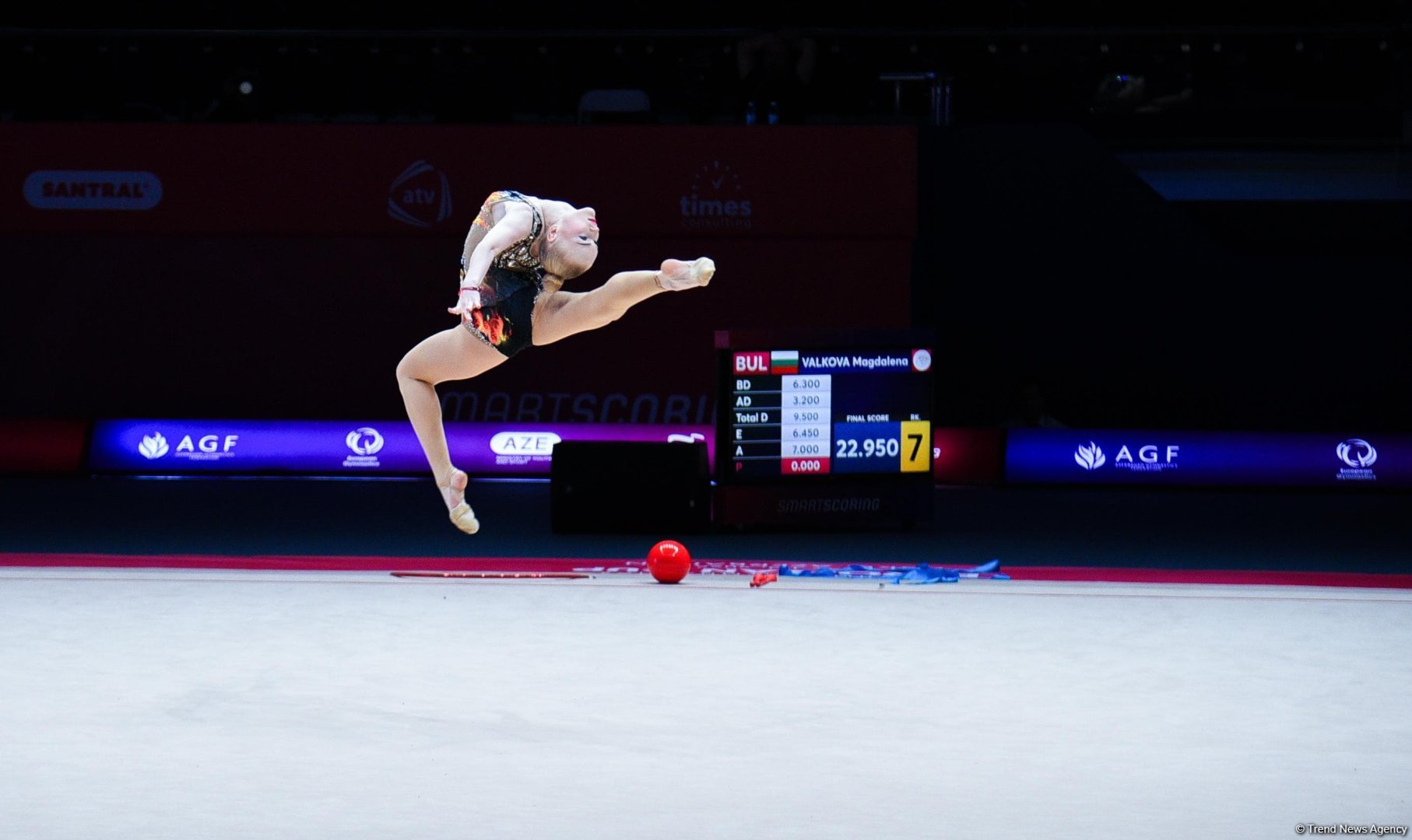 Winners of third day of the European Cup in Rhythmic Gymnastics in Baku awarded (PHOTO)