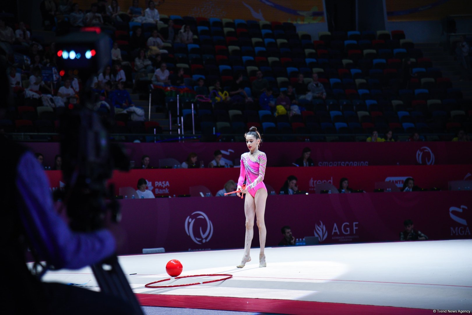 Winners of third day of the European Cup in Rhythmic Gymnastics in Baku awarded (PHOTO)