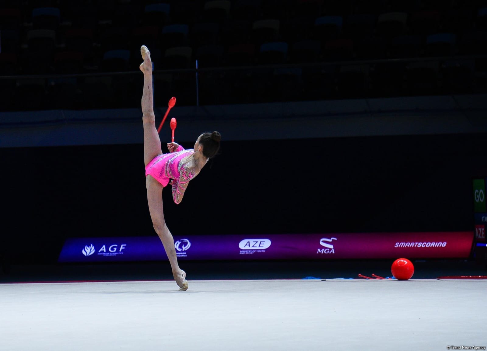 Winners of third day of the European Cup in Rhythmic Gymnastics in Baku awarded (PHOTO)