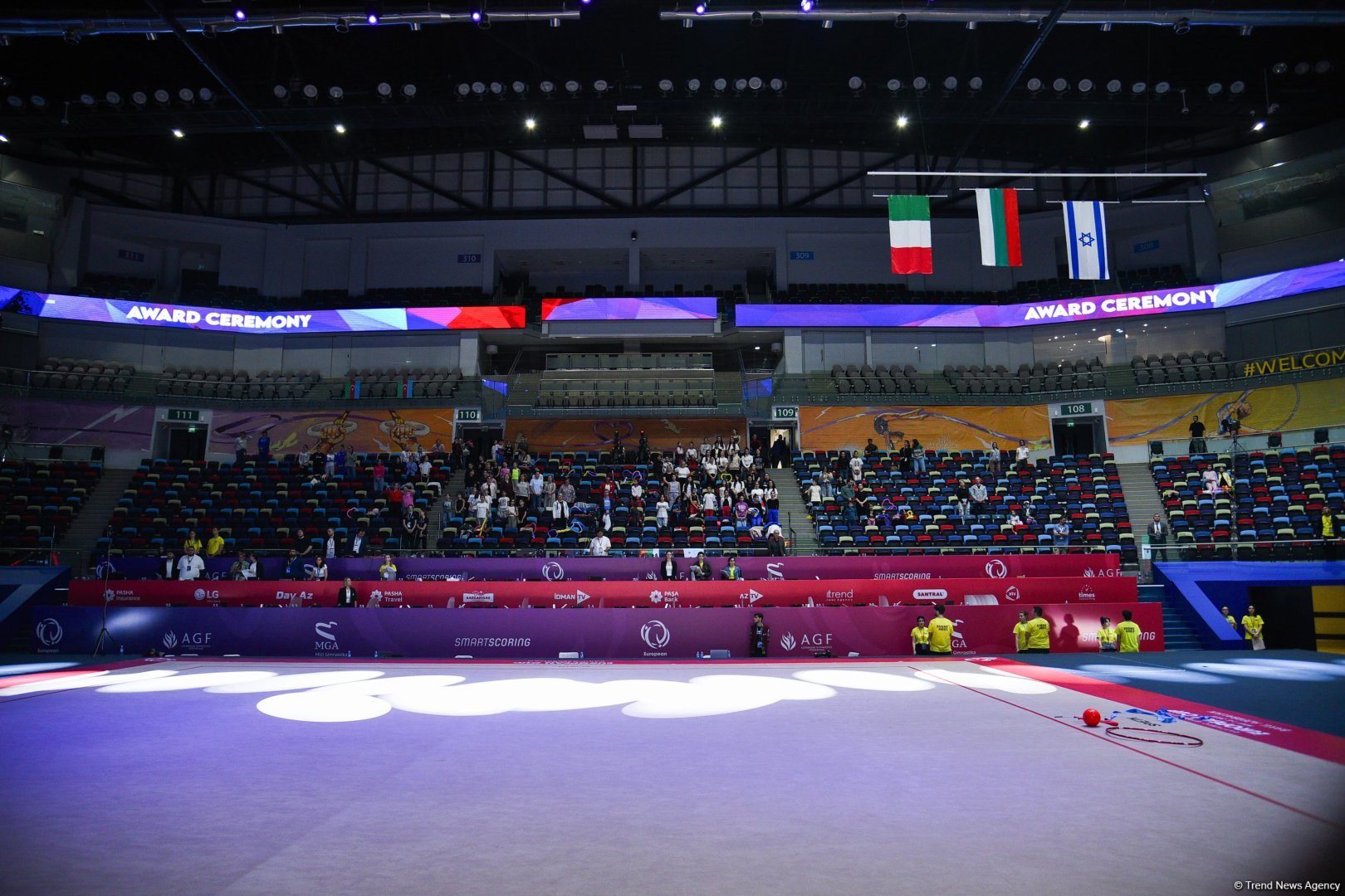 Winners of third day of the European Cup in Rhythmic Gymnastics in Baku awarded (PHOTO)