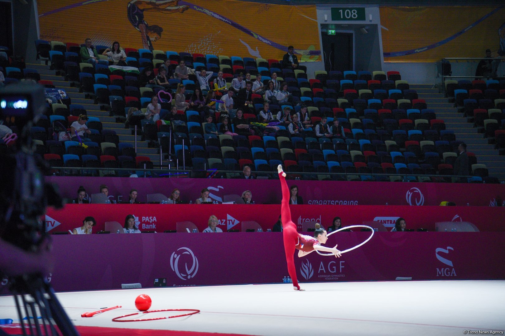 Winners of third day of the European Cup in Rhythmic Gymnastics in Baku awarded (PHOTO)