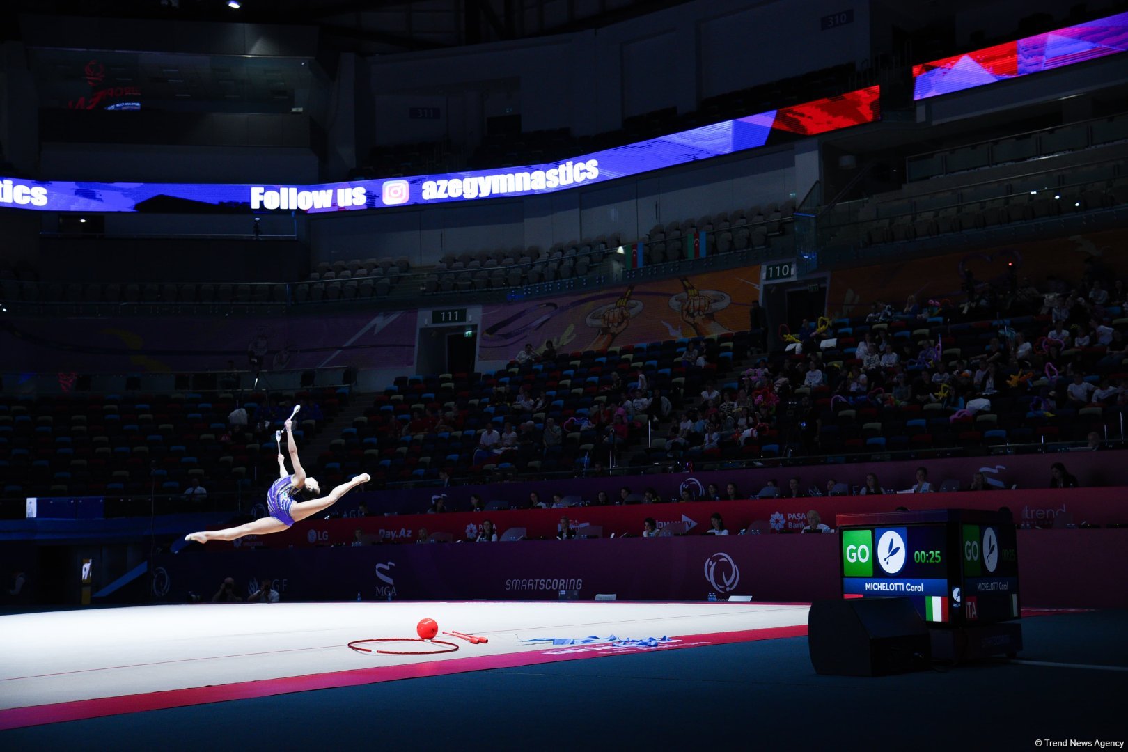 Winners of third day of the European Cup in Rhythmic Gymnastics in Baku awarded (PHOTO)