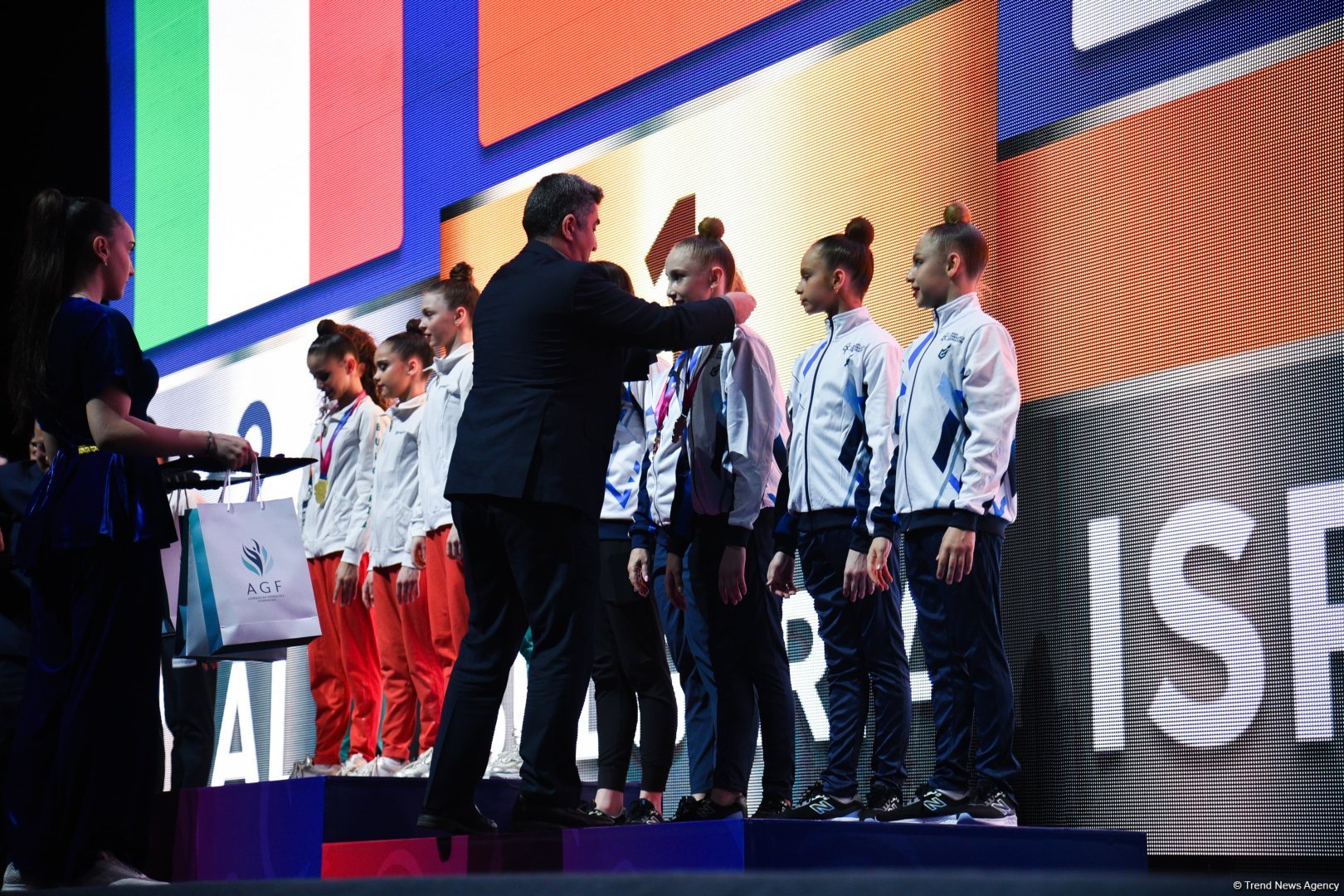 Winners of third day of the European Cup in Rhythmic Gymnastics in Baku awarded (PHOTO)
