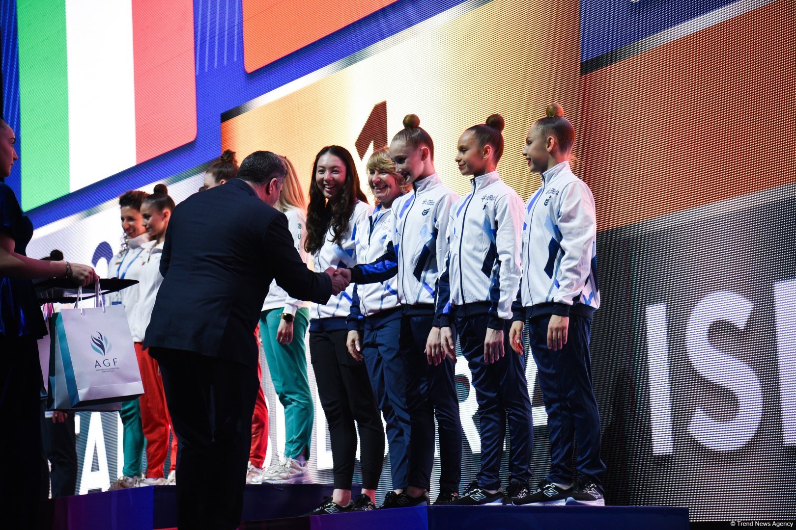 Winners of third day of the European Cup in Rhythmic Gymnastics in Baku awarded (PHOTO)