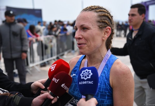 Azerbaijani runner sets sights on gold after Baku Marathon silver