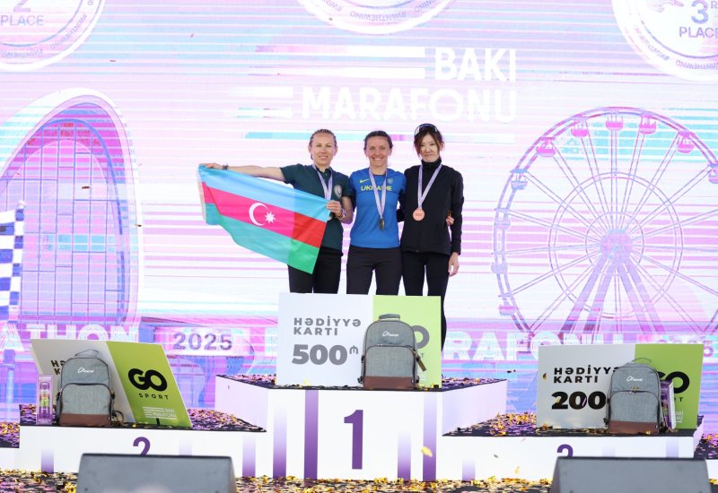 Winners of Baku Marathon 2025 honored at award ceremony (PHOTO)