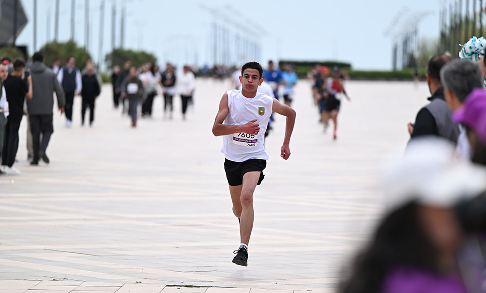 National Defense University's team participates in Baku Marathon (PHOTO/VIDEO)