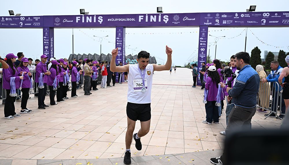 National Defense University's team participates in Baku Marathon (PHOTO/VIDEO)