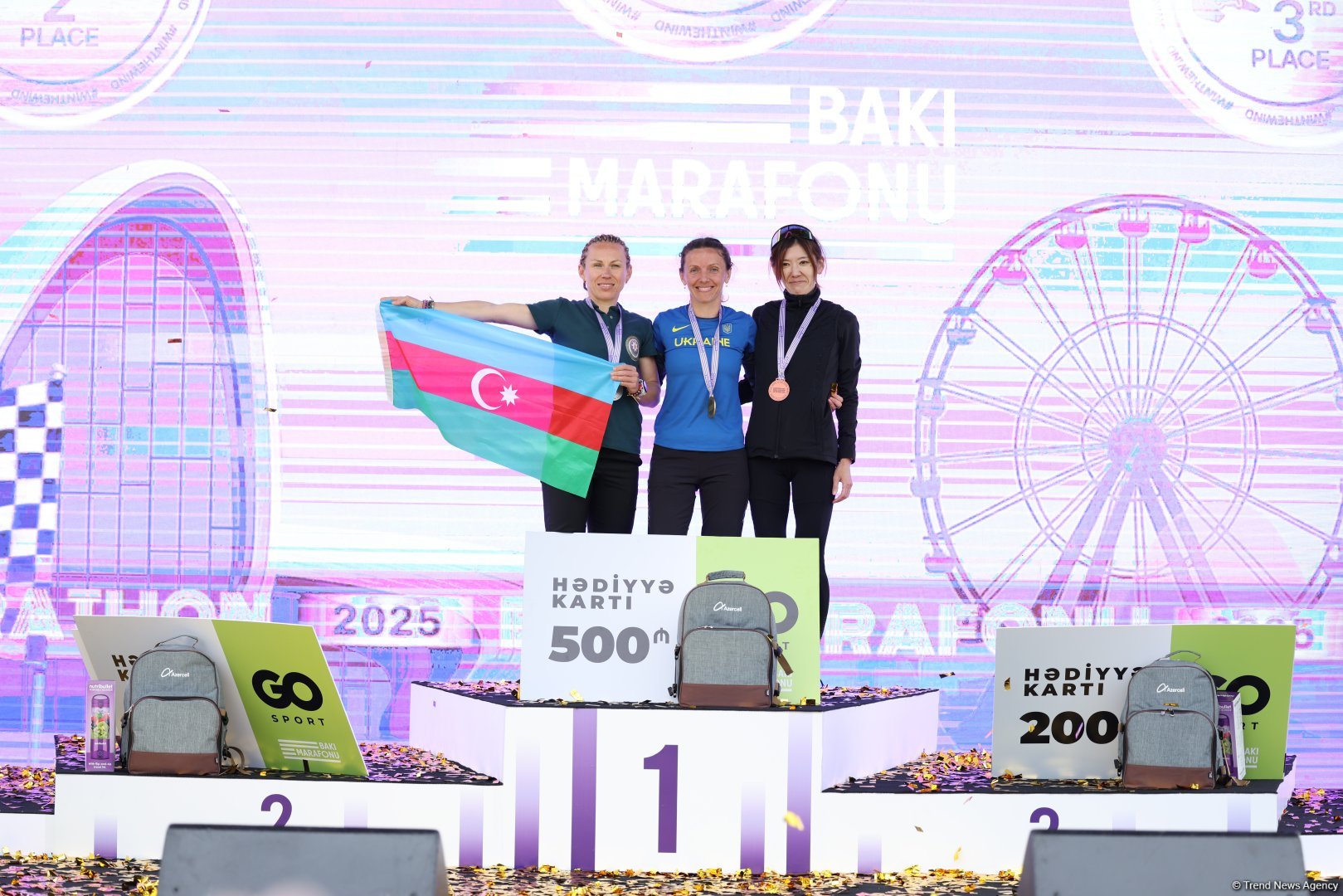 Winners of Baku Marathon 2025 honored at award ceremony (PHOTO)
