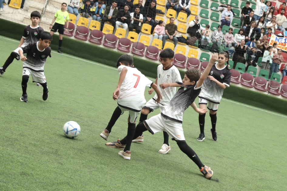 At the initiative of Heydar Aliyev Foundation VP Leyla Aliyeva and Head of Baku Media Center Arzu Aliyeva, a mini-football tournament was organized between teams of children from orphanages (PHOTO)