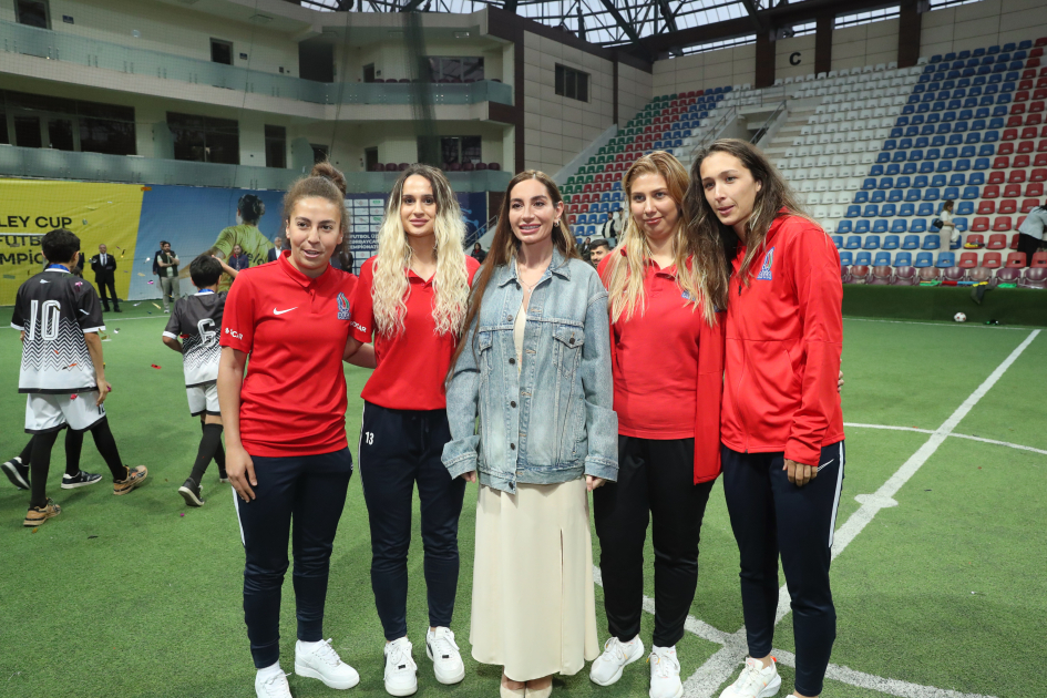 At the initiative of Heydar Aliyev Foundation VP Leyla Aliyeva and Head of Baku Media Center Arzu Aliyeva, a mini-football tournament was organized between teams of children from orphanages (PHOTO)