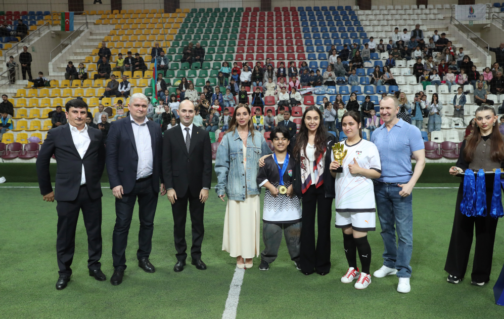 At the initiative of Heydar Aliyev Foundation VP Leyla Aliyeva and Head of Baku Media Center Arzu Aliyeva, a mini-football tournament was organized between teams of children from orphanages (PHOTO)