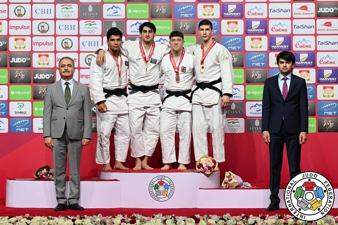 Azerbaijan takes second place at Grand Slam Judo Tournament in Dushanbe