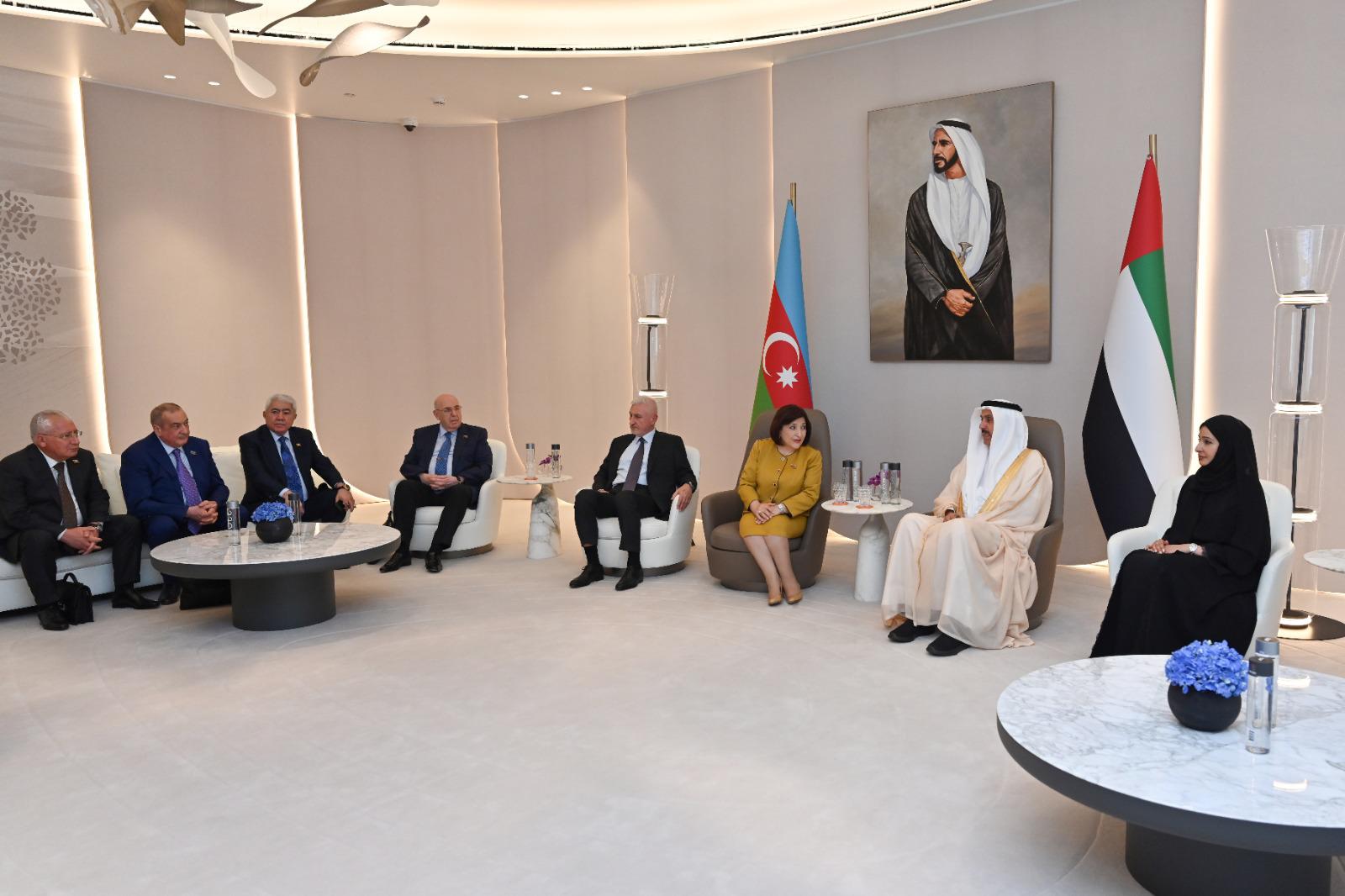 UAE rolls out red carpet for Azerbaijani parliament speaker (PHOTO)